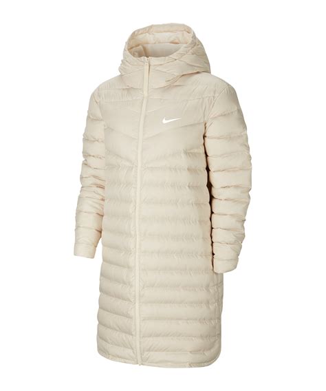 lange winterjacke damen nike